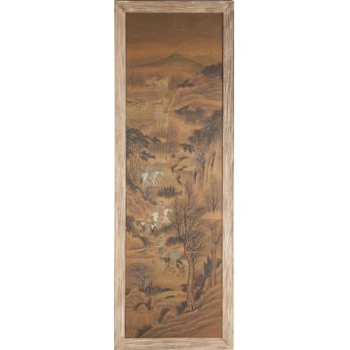 antique-chinese-painting-on-linen
