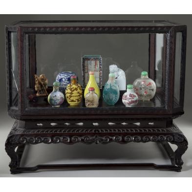 chinese-curio-box-with-objets-d-art-collection