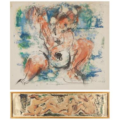 jose-de-creeft-ny-1884-1982-two-monotypes