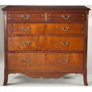 southern-inlaid-walnut-chest-of-drawers