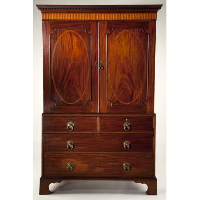 chippendale-english-inlaid-linen-press