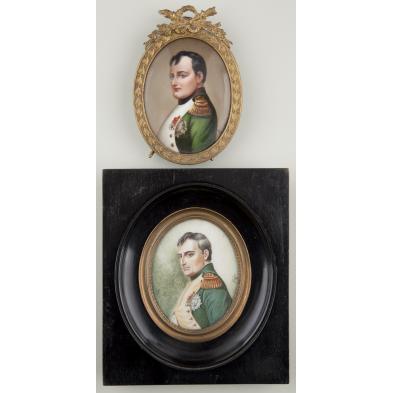 two-signed-portrait-miniatures-of-napoleon-i