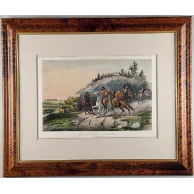 rare-currier-ives-western-americana-lithograph