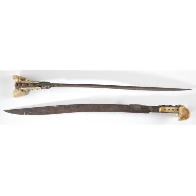 pair-of-ottoman-turkish-yataghan-swords