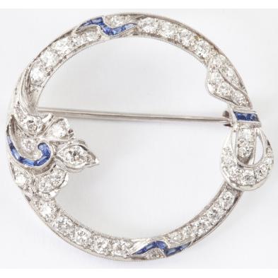 very-fine-art-deco-sapphire-and-diamond-brooch