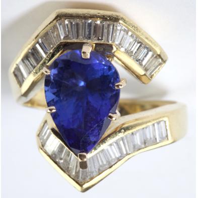 tanzanite-and-diamond-ring