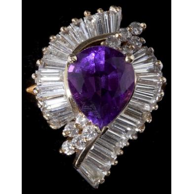amethyst-and-diamond-cocktail-ring