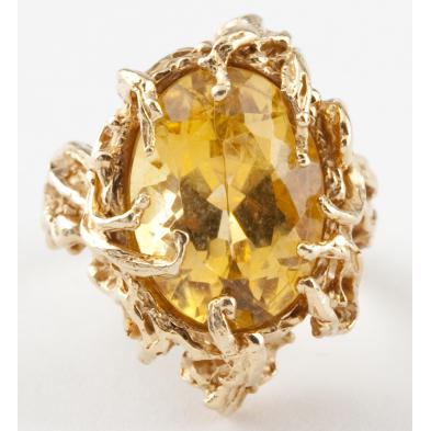 naturalistic-citrine-ring