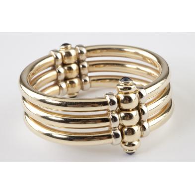 three-row-gold-bangle