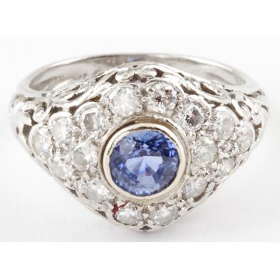 antique-sapphire-and-diamond-ring