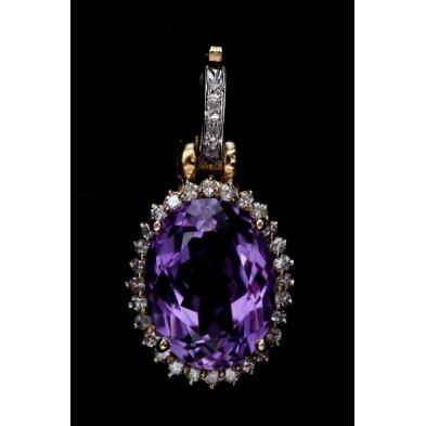 amethyst-and-diamond-pendant