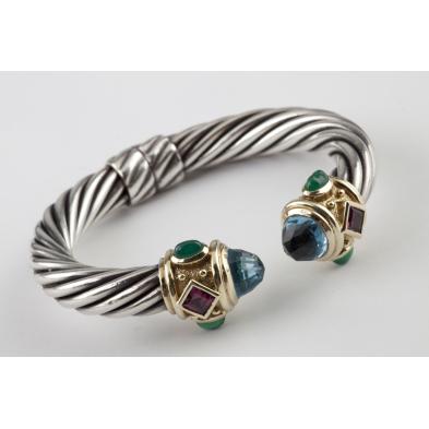 multi-gem-bangle-david-yurman