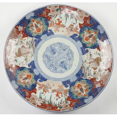 large-chinese-imari-charger