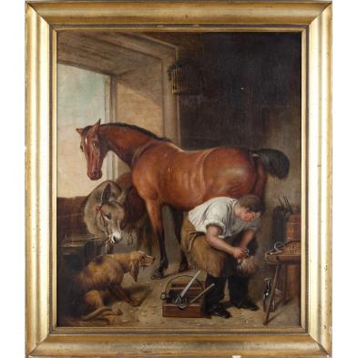 english-school-19th-century-the-farrier