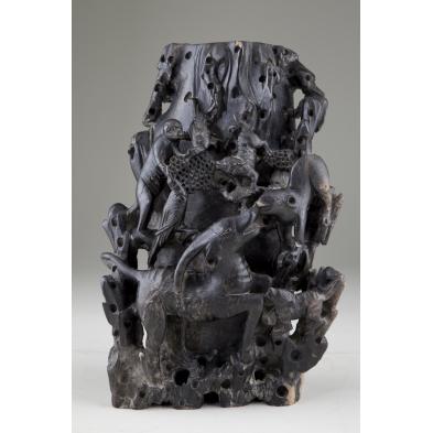 chinese-carved-soapstone-animal-vase