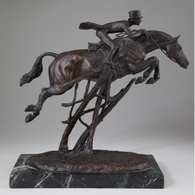 peggy-kauffman-am-20th-c-equestrian-bronze