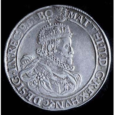 hungary-matthias-ii-1608-1619-silver-thaler