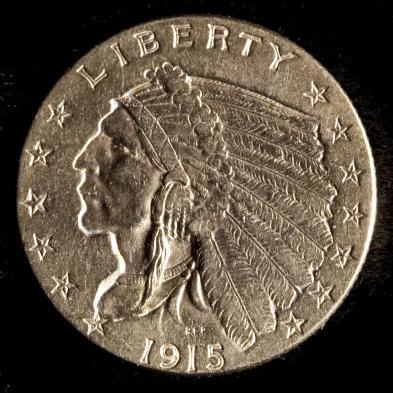 1915-2-50-indian-head-gold-quarter-eagle