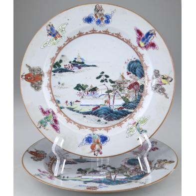 pair-of-18th-century-chinese-porcelain-plates