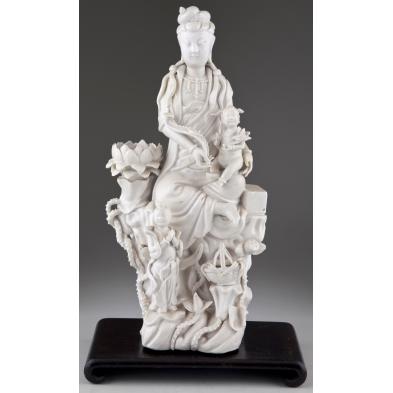 fukien-porcelain-guanyin-with-children