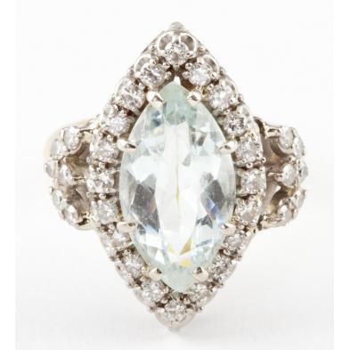 vintage-aquamarine-and-diamond-ring