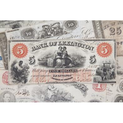 currency-collection-of-13-southern-notes