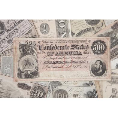 currency-collection-of-20-confederate-notes