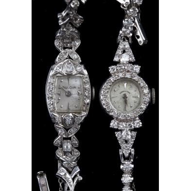 two-lady-s-vintage-diamond-wristwatches