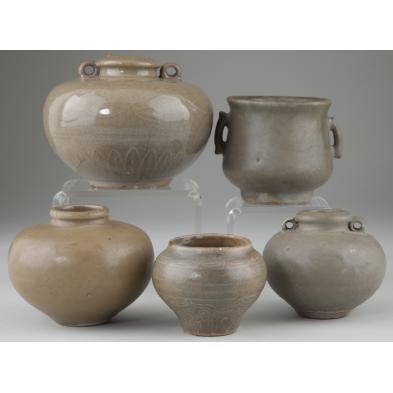 chinese-celadon-wares-five-vessels