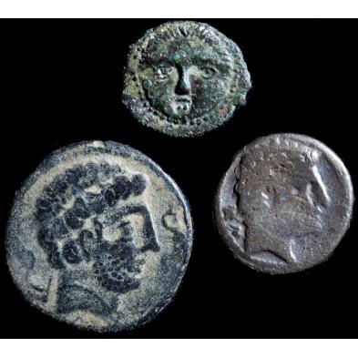 three-ancient-greek-coins-from-spain