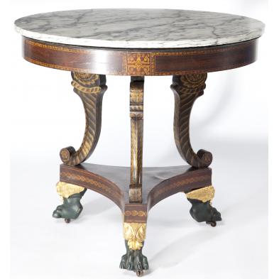 american-classical-stencil-decorated-center-table