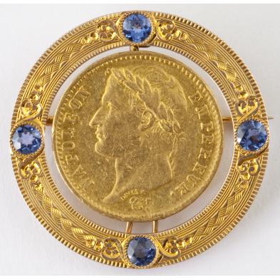 stylish-gold-franc-and-sapphire-brooch