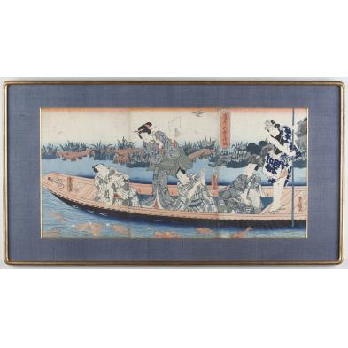 japanese-woodblock-print-mid-19th-century