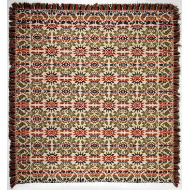 jacquard-woven-coverlet-19th-century