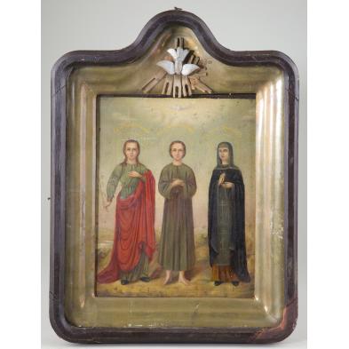 russian-icon-in-shadowbox-frame-19th-century