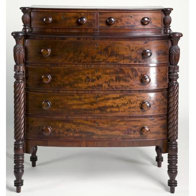 new-england-sheraton-bow-front-chest-of-drawers