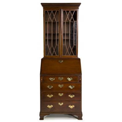 diminutive-georgian-style-secretary-bookcase