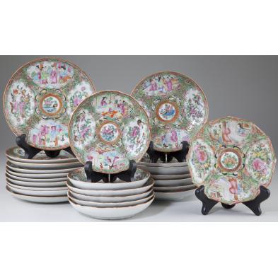 group-of-chinese-export-porcelain-plates