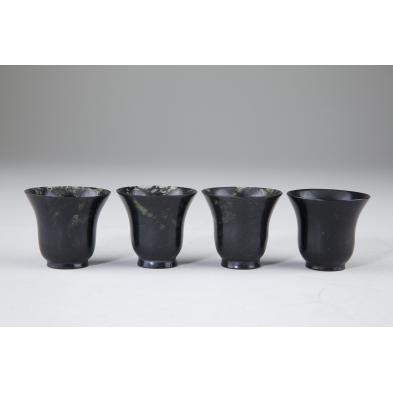 set-of-four-asian-jade-rice-wine-cups