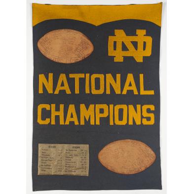 1929-30-notre-dame-champions-pennant