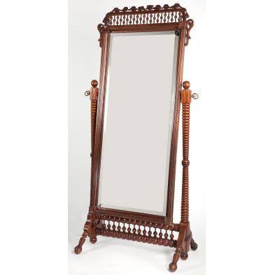 victorian-stick-and-ball-cheval-mirror