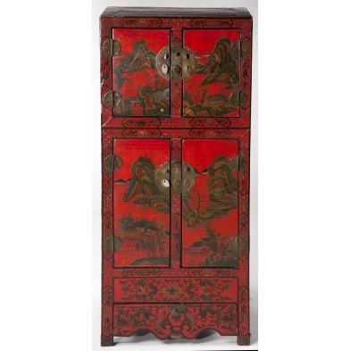 diminutive-chinese-red-lacquered-cabinet