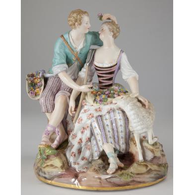 meissen-porcelain-figural-group