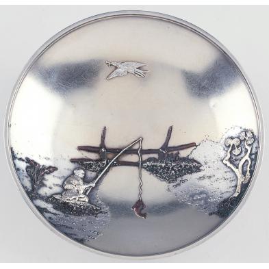 gorham-japonesque-sterling-mixed-metal-dish