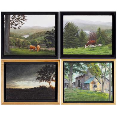 ron-sanders-b-1966-four-paintings