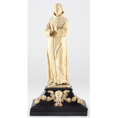 italian-ivory-carving-of-saint-anthony-of-padua