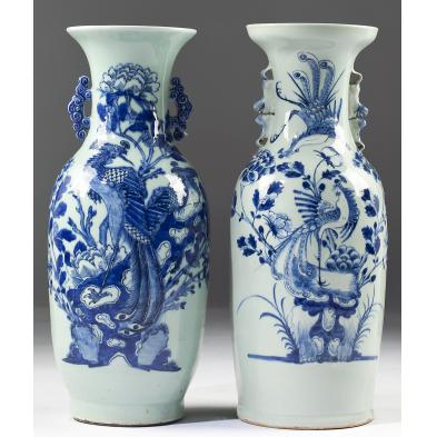 two-chinese-blue-white-floor-vases