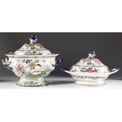 chinese-flora-ironstone-serving-ware