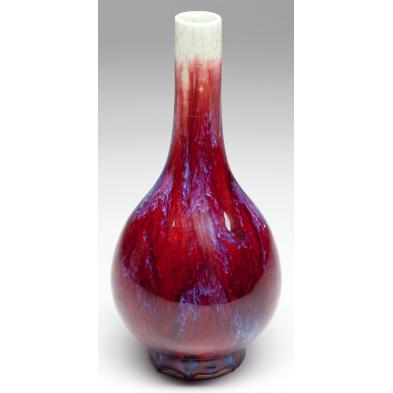 chinese-flambe-porcelain-bottle-vase