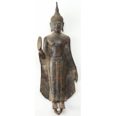 thai-bronze-standing-buddha